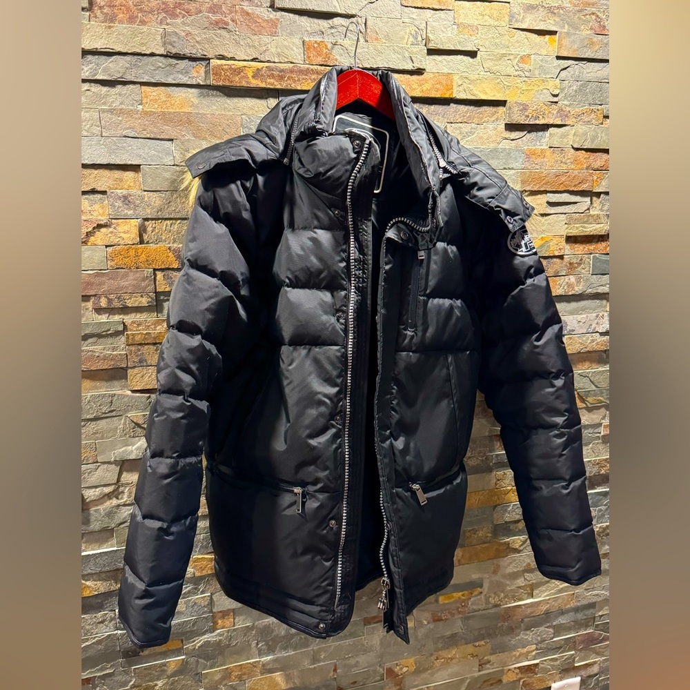 Pajar down filled men’s winter parka.
